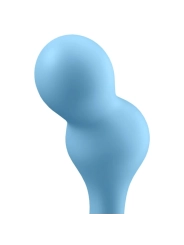 Deep Diver Vibrating Plug App Blau von Satisfyer Connect