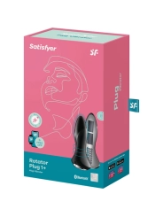 Rotator Plug 1+ Vibrierende Plugapp Schwarz von Satisfyer Connect