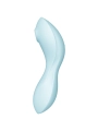 Curvy Trinity 5 Air Pulse Stimulator & Vibrator App Blau von Satisfyer Connect