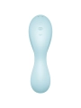 Curvy Trinity 5 Air Pulse Stimulator & Vibrator App Blau von Satisfyer Connect