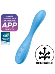 G-Spot Flex 4+ Multi Vibrator App Blau von Satisfyer Connect