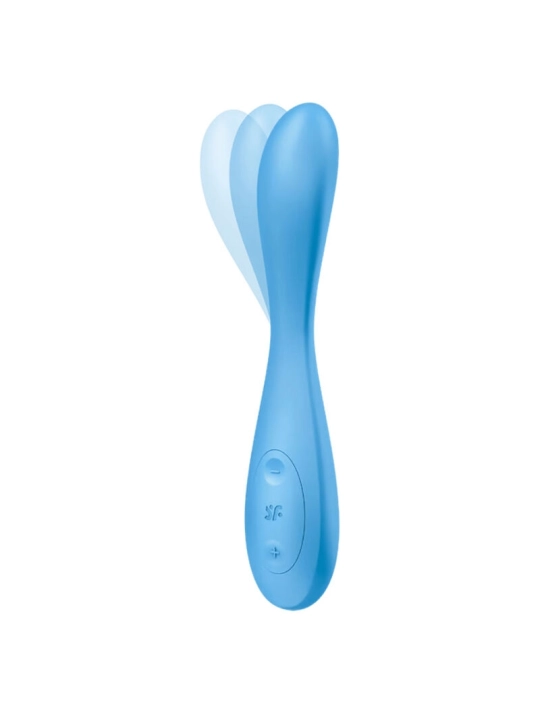 G-Spot Flex 4+ Multi Vibrator App Blau von Satisfyer Connect