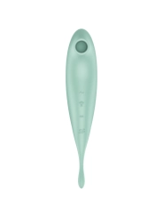 Twirling Pro+ Air Pulse Stimulator & Vibrator Grün von Satisfyer Connect