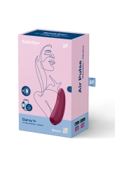 Curvy 1 + Rot Pink von Satisfyer Connect