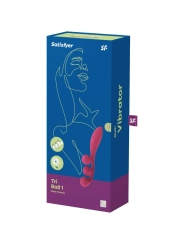 Tri Ball 1 Multivibrator Rot von Satisfyer Vibrator