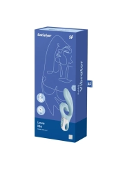 Love Me Rabbit Vibration Blau von Satisfyer Vibrator