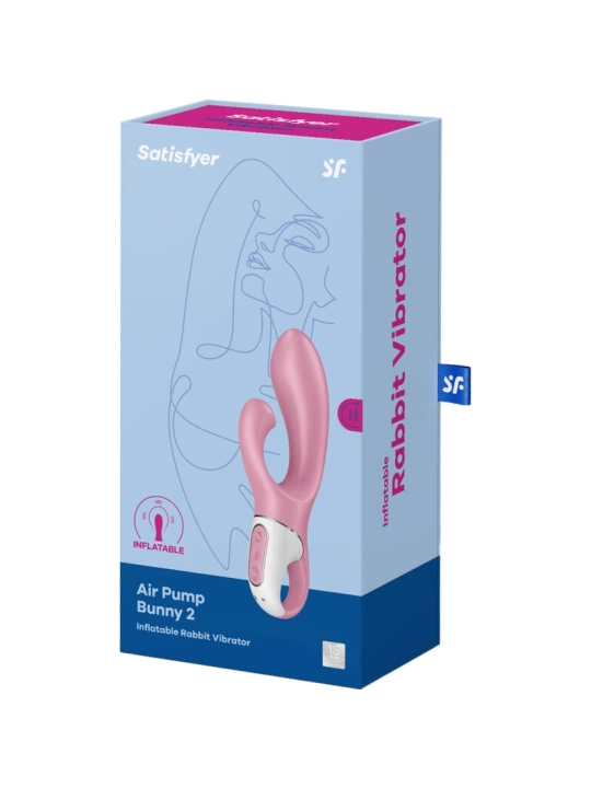 Luftpumpe Bunny 2 Rosa von Satisfyer Vibrator