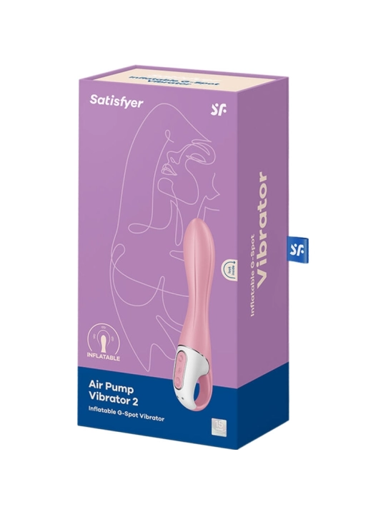 Luftpumpe Vibrator 2 Rosa von Satisfyer Vibrator