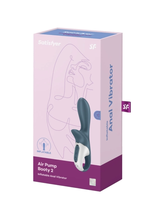 Luftpumpe Booty 2 Dunkelgrau von Satisfyer Vibrator