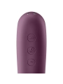 Dual Kiss Air Pulse Vibrator Weinrot von Satisfyer Air Pulse