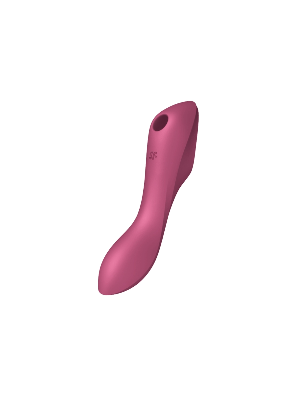 Curvy Trinity 3 Air Pulse Vibrator Rot von Satisfyer Air Pulse