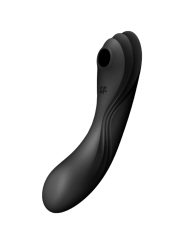 Curvy Trinity 4 Air Pulse Vibrator Schwarz von Satisfyer Air Pulse