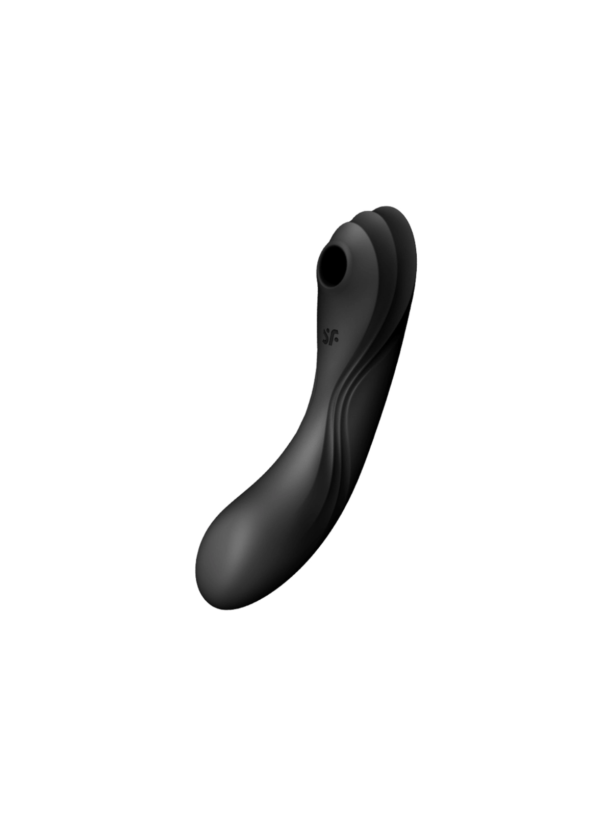 Curvy Trinity 4 Air Pulse Vibrator Schwarz von Satisfyer Air Pulse