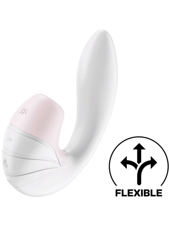 Supernova Luftpulsstimulator & Vibration Weiss von Satisfyer Air Pulse