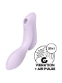 Curvy Trinity 2 Air Pulse Vibrator Lila von Satisfyer Air Pulse