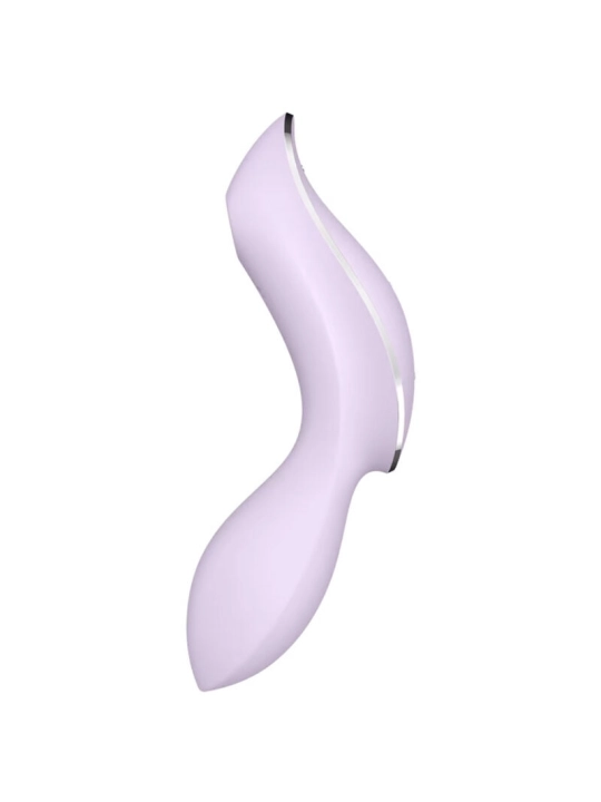 Curvy Trinity 2 Air Pulse Vibrator Lila von Satisfyer Air Pulse