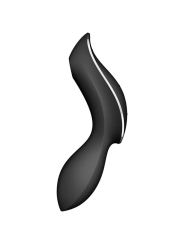 Curvy Trinity 2 Air Pulse Vibrator Schwarz von Satisfyer Air Pulse