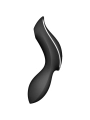 Curvy Trinity 2 Air Pulse Vibrator Schwarz von Satisfyer Air Pulse