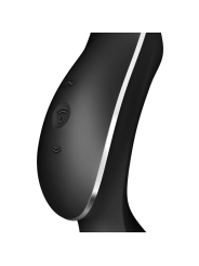 Curvy Trinity 2 Air Pulse Vibrator Schwarz von Satisfyer Air Pulse