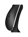 Curvy Trinity 2 Air Pulse Vibrator Schwarz von Satisfyer Air Pulse