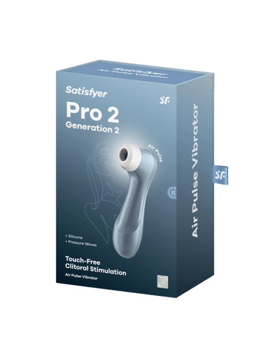 Pro 2 Luftpulsstimulator Blau von Satisfyer Air Pulse