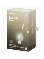 Love Birds Vibrierende Kegel-Kugeln Weiss von Satisfyer Balls