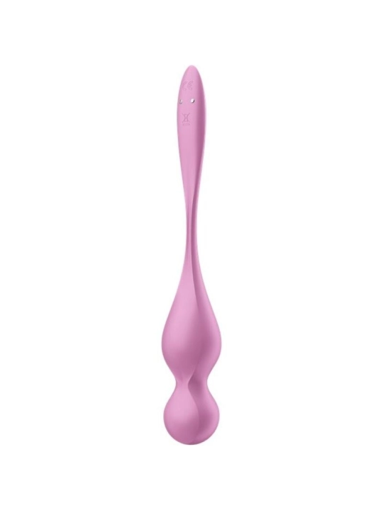 Love Birds Vibrierende Kegel-Kugeln Rosa von Satisfyer Balls