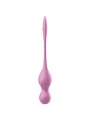 Love Birds Vibrierende Kegel-Kugeln Rosa von Satisfyer Balls