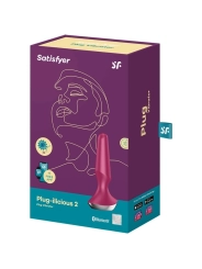 Plug Ilicious 2 Plug Vibrator Beere von Satisfyer Connect