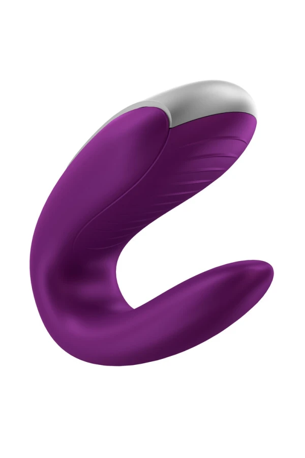 Double Fun Partner Vibrator Lila von Satisfyer Connect