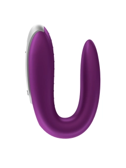 Double Fun Partner Vibrator Lila von Satisfyer Connect