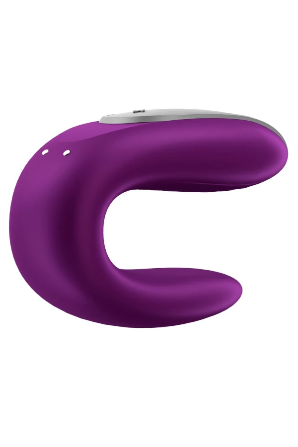 Double Fun Partner Vibrator Lila von Satisfyer Connect