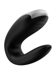 Double Fun Partner Vibrator Schwarz von Satisfyer Connect