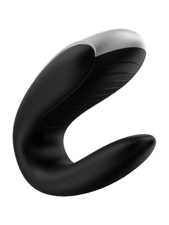 Double Fun Partner Vibrator Schwarz von Satisfyer Connect