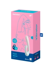 Heat Wave Vibrator App Weiss von Satisfyer Connect