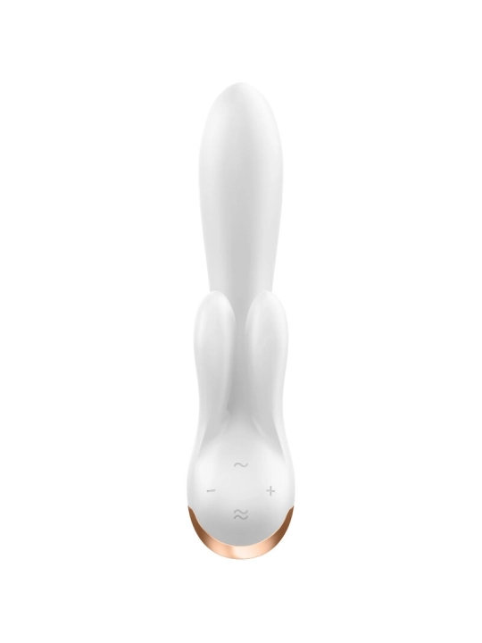 Double Flex Vibrator App Weiss von Satisfyer Connect