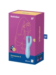 Threesome 4 Vibratorapp Blau von Satisfyer Connect