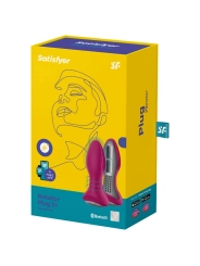 Rotator Plug 2+ Vibrierende Plugapp Rot von Satisfyer Connect