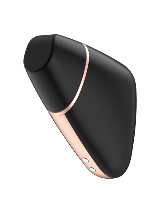 Love Triangle Stimulator & Vibrator Schwarz von Satisfyer Connect