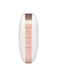 Love Triangle Stimulator & Vibrator Weiss von Satisfyer Connect