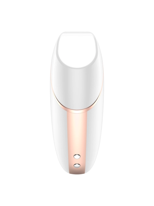 Love Triangle Stimulator & Vibrator Weiss von Satisfyer Connect