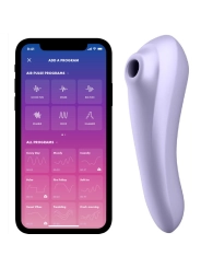 Dual Pleasure Air Pulse Vibrator Mauve von Satisfyer Connect