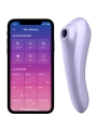 Dual Pleasure Air Pulse Vibrator Mauve von Satisfyer Connect