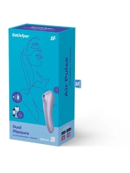 Dual Pleasure Air Pulse Vibrator Mauve von Satisfyer Connect