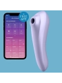 Dual Pleasure Air Pulse Vibrator Mauve von Satisfyer Connect