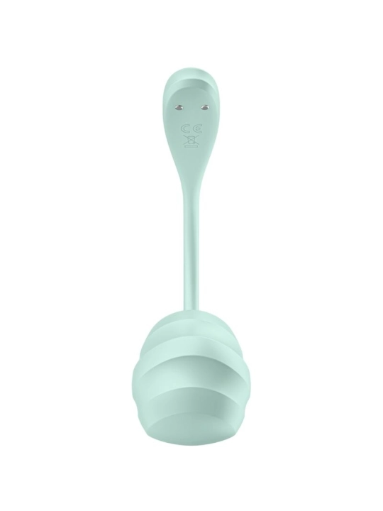 Smooth Petal G-Point Stimulator Wassergrün Kostenlose App von Satisfyer Partner