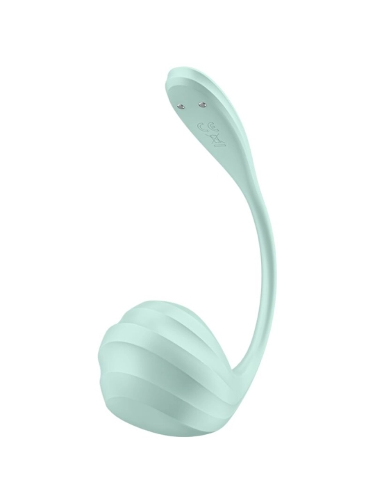 Smooth Petal G-Point Stimulator Wassergrün Kostenlose App von Satisfyer Partner