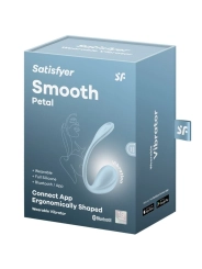 Smooth Petal G-Point Stimulator Himmelblau Kostenlose App von Satisfyer Partner