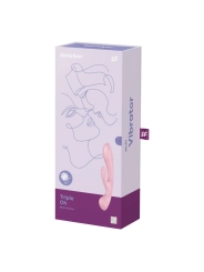 Triple Oh Hybrid Vibration Rosa von Satisfyer Vibrator