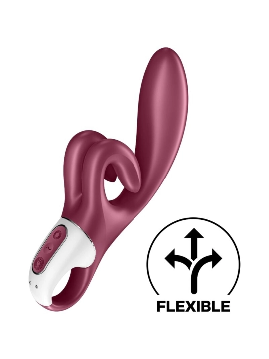 Touch Me Rabbit Vibration Rot von Satisfyer Vibrator